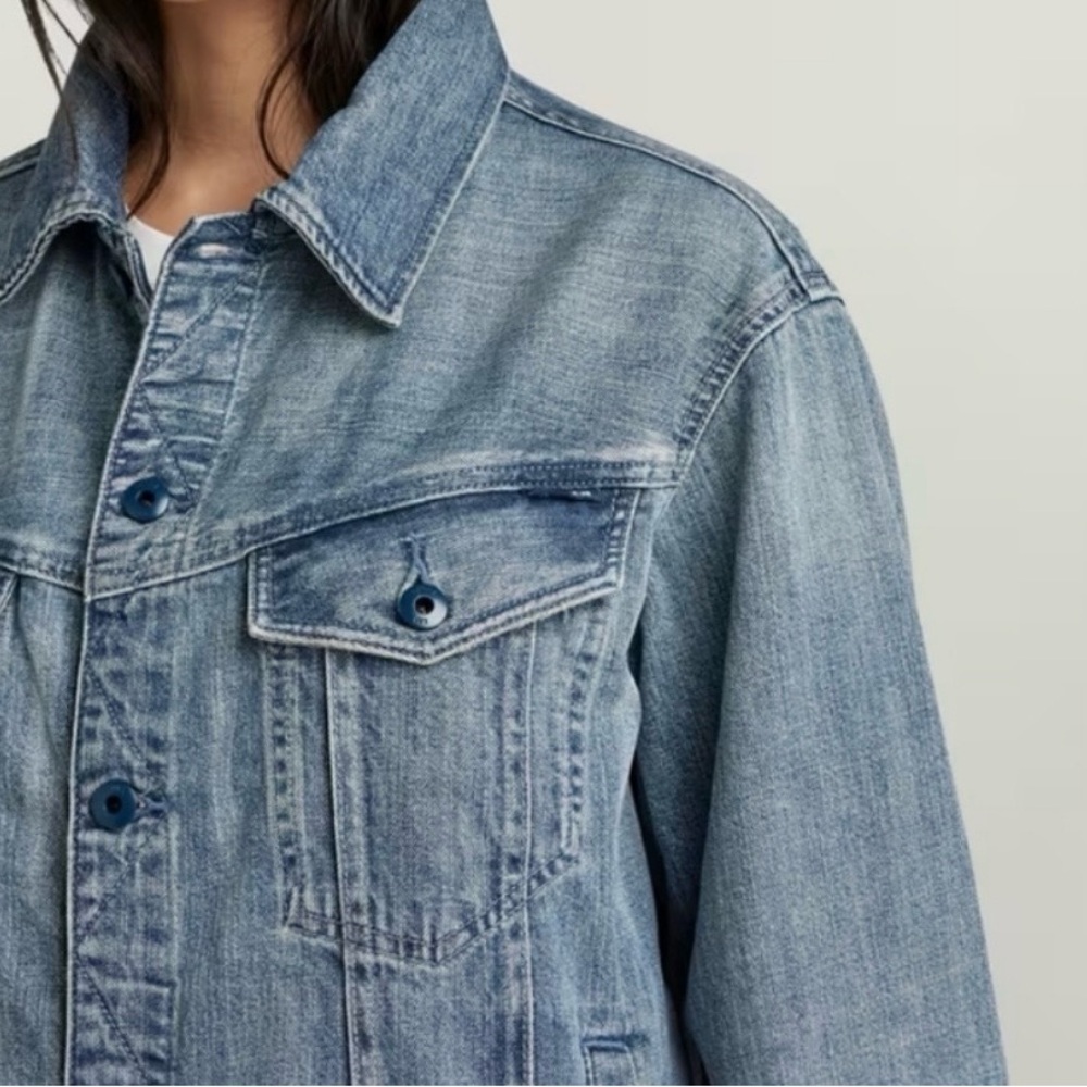 G-Star RAW Women’s Oversized Western Jacket – Size L – New - Picture 6 of 10
